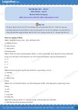 Đề thi học kì 2 Hóa 10 Chân trời sáng tạo - Đề 2